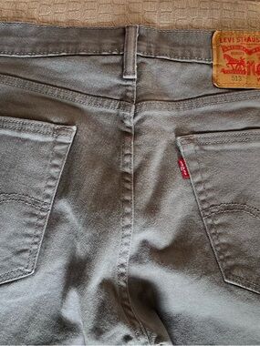Levi's 513 Straight Jeans Gray